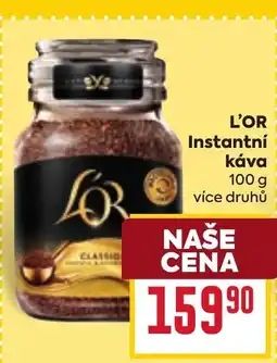 Billa L'OR Instantní Κάva nabídka