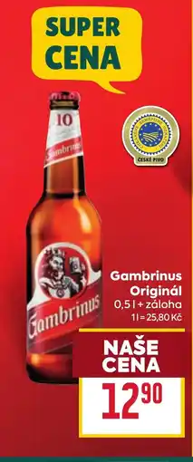 Billa Gambrinus Originál nabídka