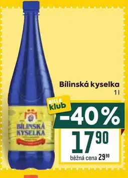 Billa Bílinská kyselka nabídka