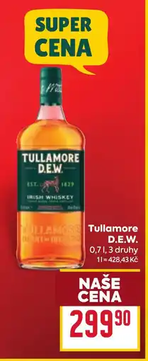 Billa Tullamore D.E.W. nabídka