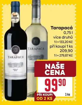 Billa Tarapacá nabídka