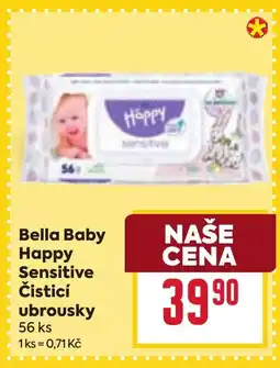 Billa Bella Baby Happy Sensitive Čisticí ubrousky nabídka