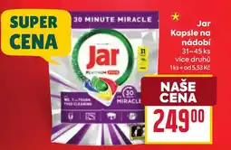 Billa Jar Kapsle na nádobí nabídka