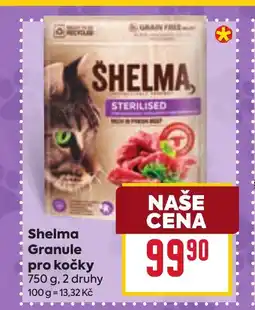 Billa Shelma Granule pro kočky nabídka