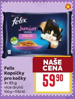 Billa Felix Kapsičky pro kočky nabídka