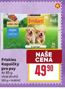 Billa Friskies Kapsičky pro psy nabídka