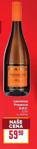 Billa Laurenza Prosecco D.O.C. nabídka