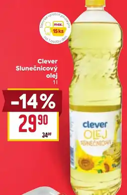 Billa Clever Slunečnicový olej nabídka