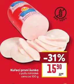 Billa Kuřecí prsní šunka nabídka