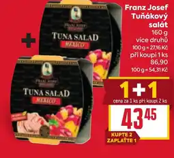 Billa Franz Josef Tuňákový salát nabídka