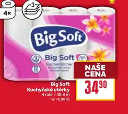 Billa Big Soft Kuchyňské utěrky nabídka