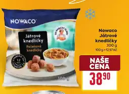 Billa Nowaco Játrové knedlíčky nabídka