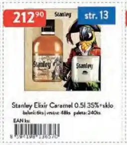 Qanto Stanley Elixir Caramel 35%+sklo nabídka