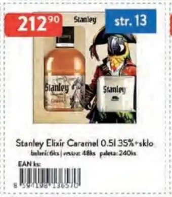 Qanto Stanley Elixir Caramel 35%+sklo nabídka