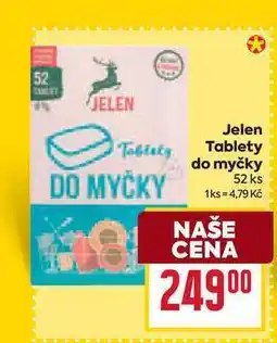 Billa Jelen Tablety do myčky 52 ks nabídka