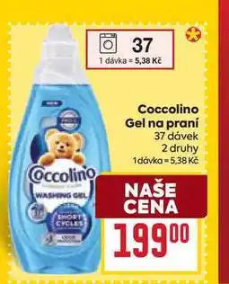 Billa Coccolino Gel na praní 37 dávek nabídka