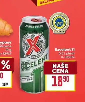 Billa Excelent 11 0,51, plech nabídka