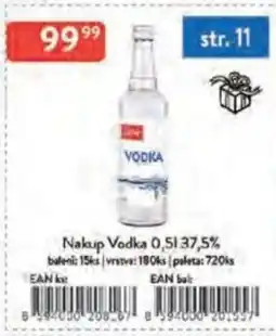 Qanto Nakup Vodka 37,5% nabídka