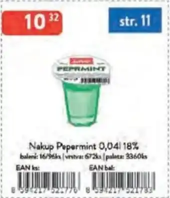Nakup Pepermint 18%