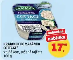 Penny Market KRAJÁNEK POMAZÁNKA COTTAGE s tuňákem nabídka