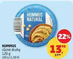 Penny Market HUMMUS různé druhy nabídka