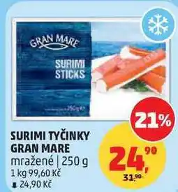 Penny Market SURIMI TYČINKY GRAN MARE mražené nabídka