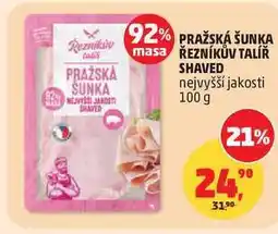 Penny Market PRAŽSKÁ ŠUNKA SHAVED nejvyšší jakosti nabídka