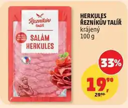 Penny Market HERKULES ŘEZNÍKŮV TALÍŘ krájený nabídka