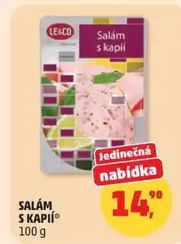 Penny Market LE&CO SALÁM S KAPIÍ nabídka