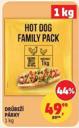 Penny Market HOT DOG FAMILY PACK DRŮBEŽÍ PÁRKY nabídka