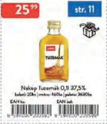 Nakup Tuzemák 37,5%