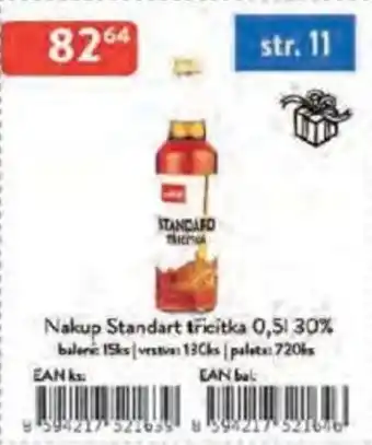 Qanto Nakup Standart tricitka 30% nabídka