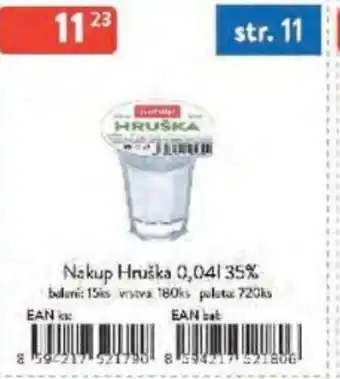 Qanto Nakup Hruška 35% nabídka