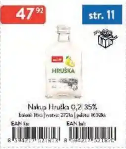 Qanto Nakup Hruška 35% nabídka