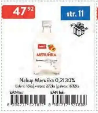 Qanto Nakup Meruňka 30% nabídka