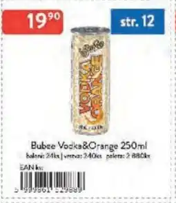 Qanto Bubce Vodka&Orange nabídka