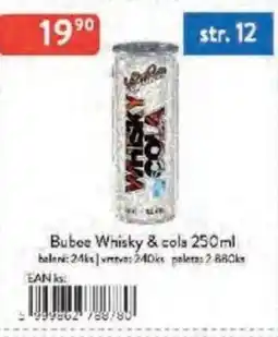 Qanto Bubee Whisky & cola nabídka