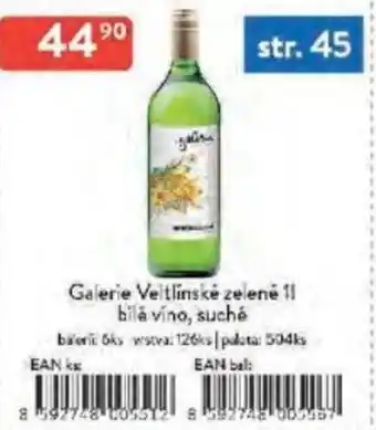 Qanto Galerie Veltlinské zelené nabídka