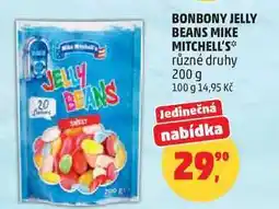 Penny Market BONBONY JELLY BEANS MITCHELL'S různé druhy nabídka