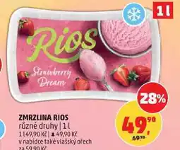 Penny Market ZMRZLINA RIOS různé druhy nabídka