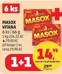 Penny Market VITANA MASOX, 6 ks nabídka