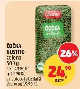 Penny Market ČOČKA GUSTITO zelená nabídka