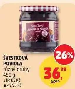 Penny Market ŠVESTKOVÁ POVIDLA různé druhy nabídka