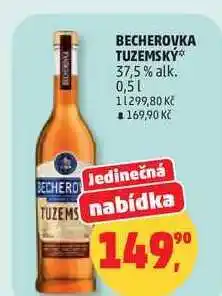 Penny Market BECHEROVKA TUZEMSKÝ 37,5% alk nabídka