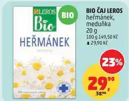 Penny Market BIO ČAJ LEROS heřmánek nabídka