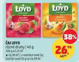 Penny Market ČAJ LOYD různé druhy nabídka
