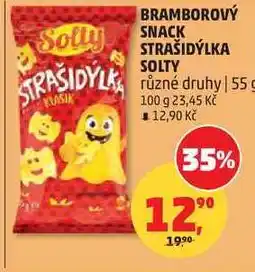 Penny Market BRAMBOROVÝ SNACK STRAŠIDÝLKA SOLTY různé druhy nabídka