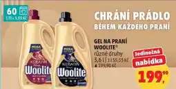 Penny Market WOOLITE gel na praní různé druhy nabídka