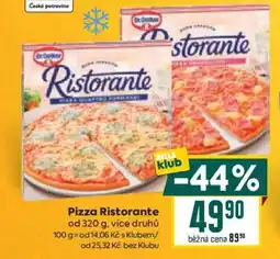 Billa Pizza Ristorante nabídka