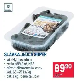 Makro Slávka jedlá Super nabídka